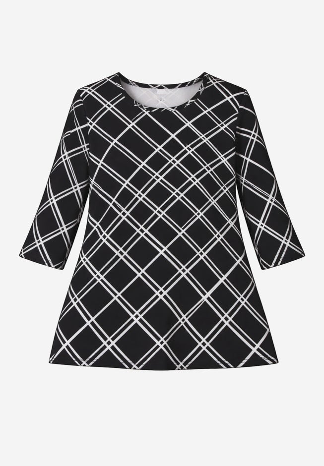 Stretch Knit Swing Tunic image number 3