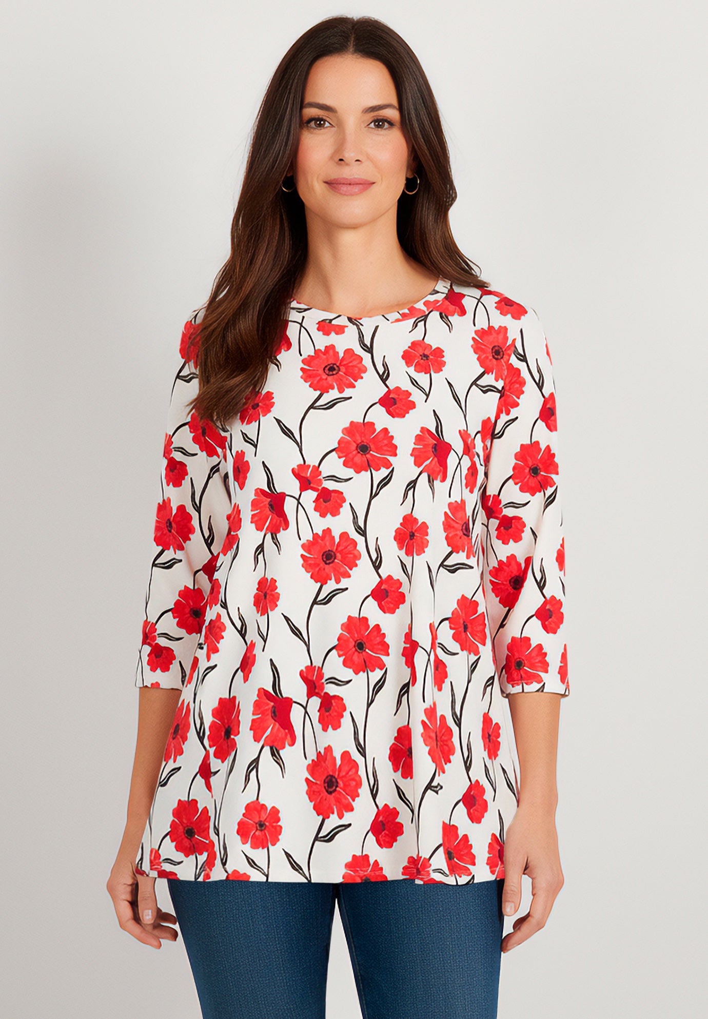 Stretch Knit Swing Tunic image number 0