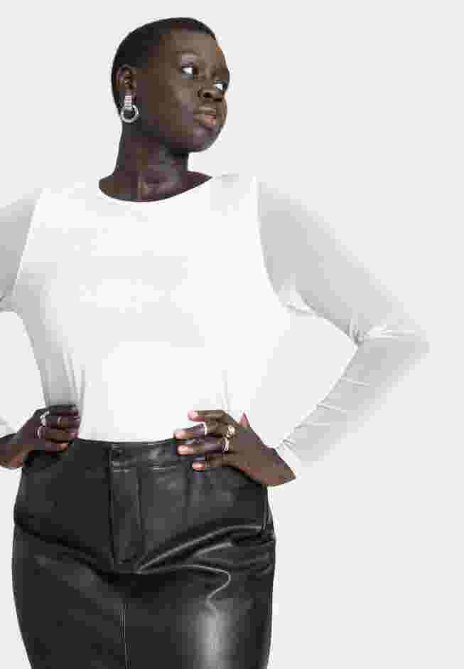 Sheer Sleeve Tee image number 1