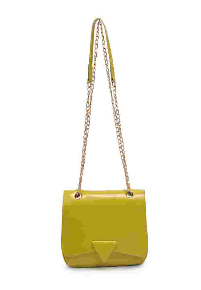 Triangle Detail Flap Bag image number 0