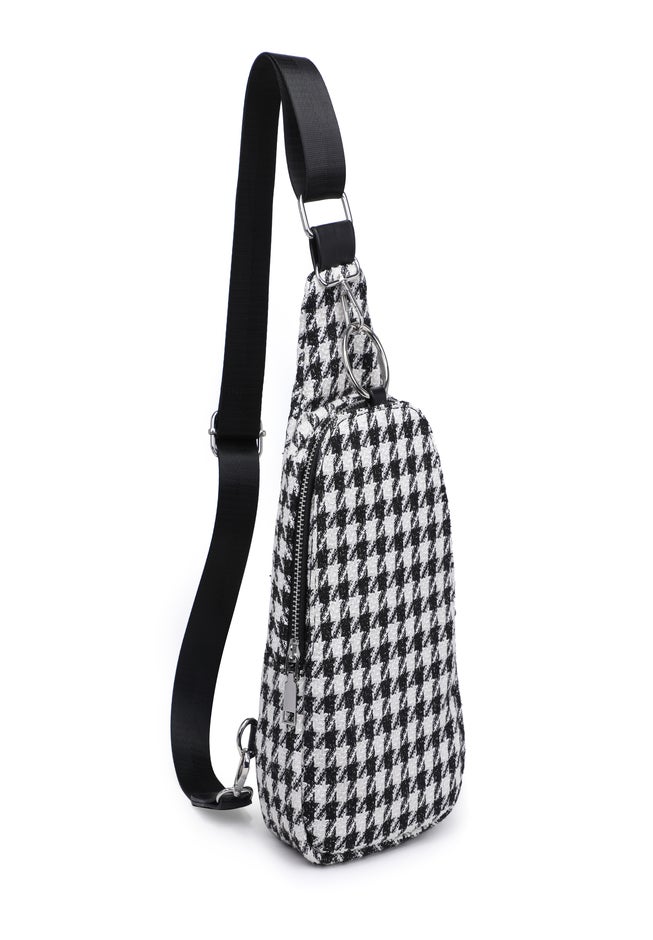 Houndstooth Sling Bag image number 1