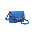 Pointed Detail Flap Bag With Chain image number null
