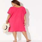 Everly Pom Pom Cover Up Tunic image number null