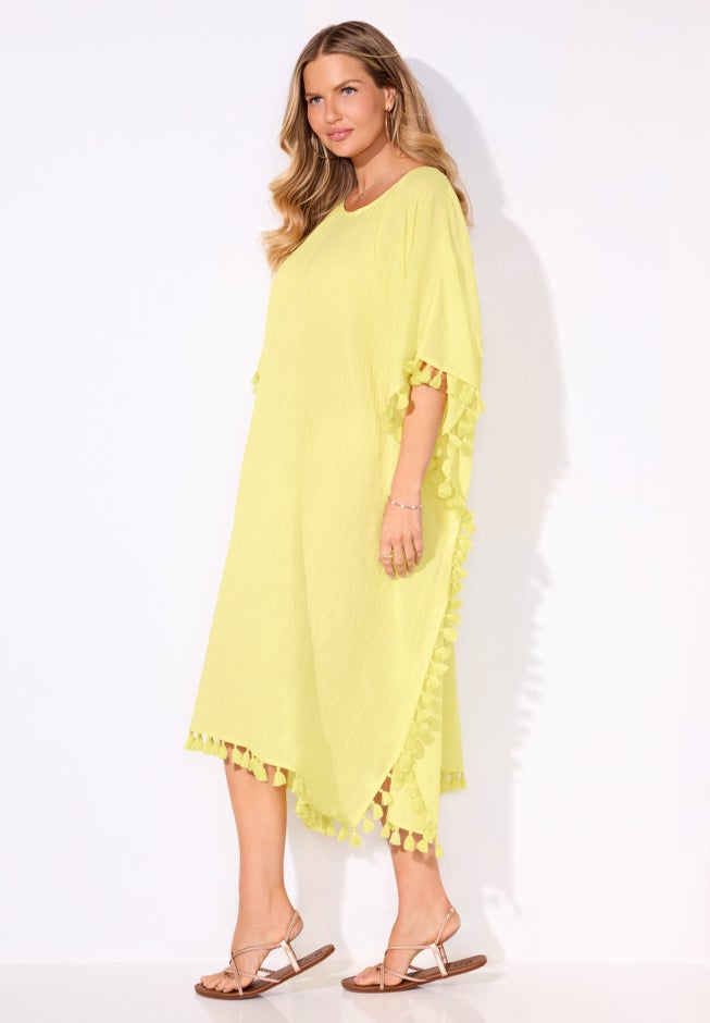 Everly Pom Pom Cover Up Tunic image number 2