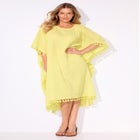 Everly Pom Pom Cover Up Tunic image number null