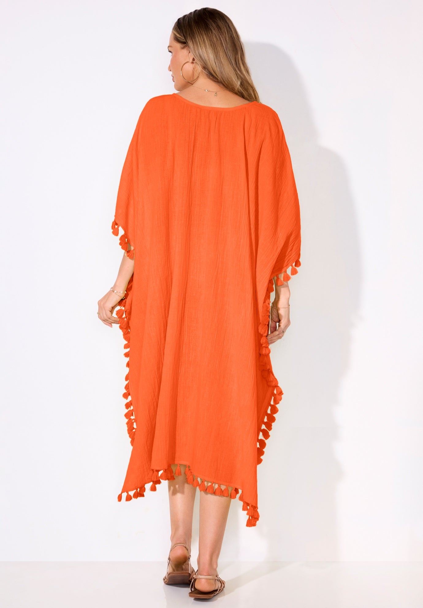 Everly Pom Pom Cover Up Tunic image number 1