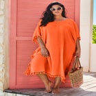 Everly Pom Pom Cover Up Tunic image number null