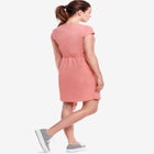 Knit Drawstring Dress image number null