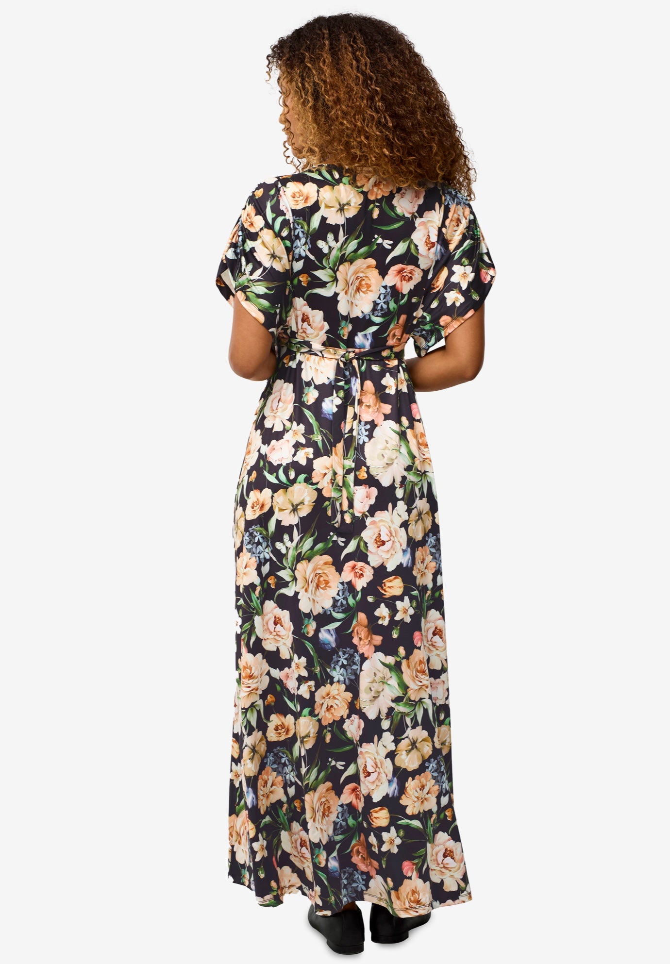 Knit Tie-Back Maxi image number 1