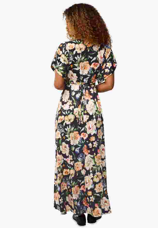 Knit Tie-Back Maxi image number 1