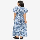 Knit Tie-Back Maxi image number null