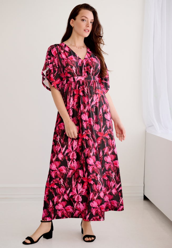 Knit Tie-Back Maxi image number 0