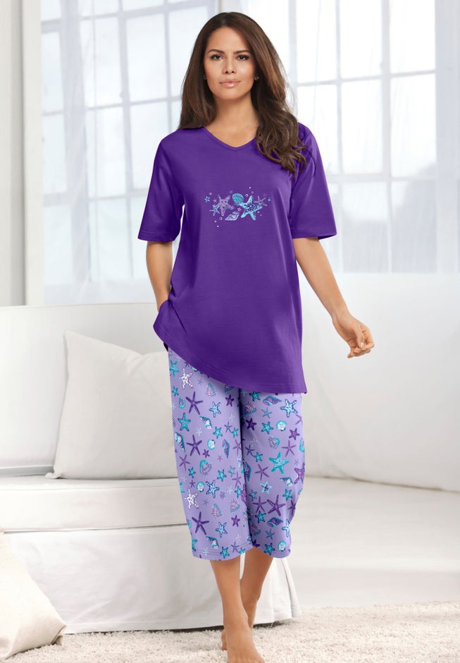 2-Piece Capri PJ Set image number 5