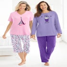 2-Piece Capri PJ Set image number null