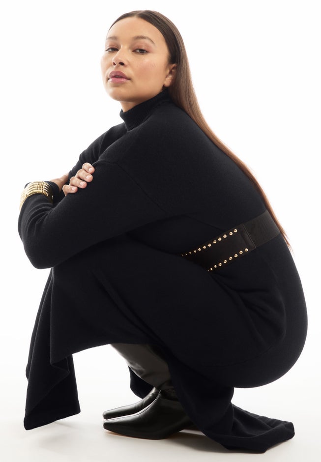 Turtleneck Sweater Dress image number 2