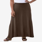 Everyday Stretch Knit Maxi Skirt image number null