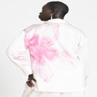 Oversized Printed Top image number null