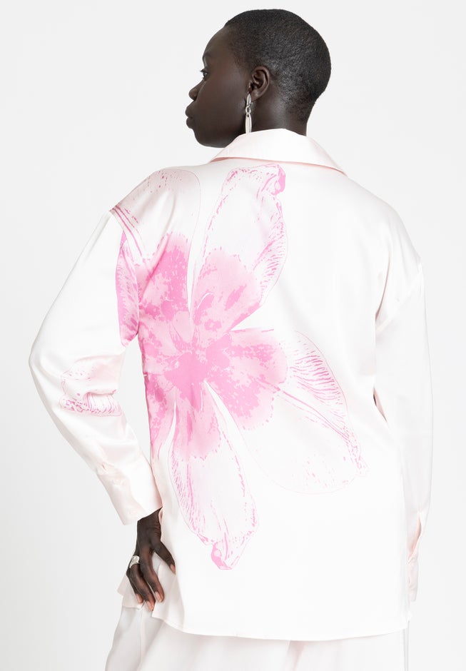 Oversized Printed Top image number 1