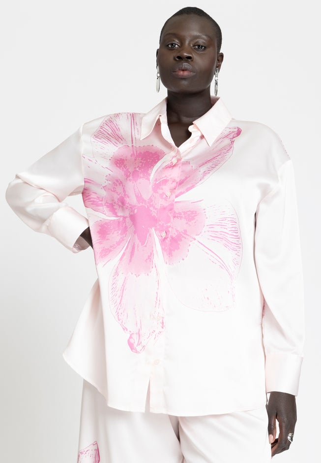 Oversized Printed Top image number 0