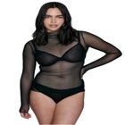 The Mockneck Top - Mesh image number null