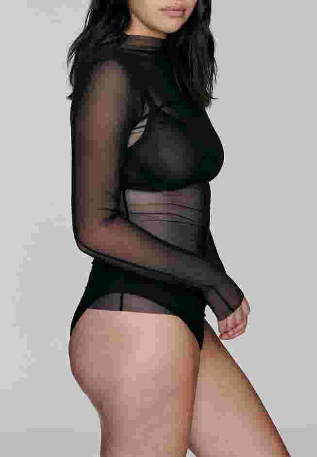 The Mockneck Top - Mesh image number 2