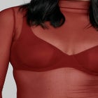 The Mockneck Top - Mesh image number null