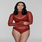 The Mockneck Top - Mesh image number null