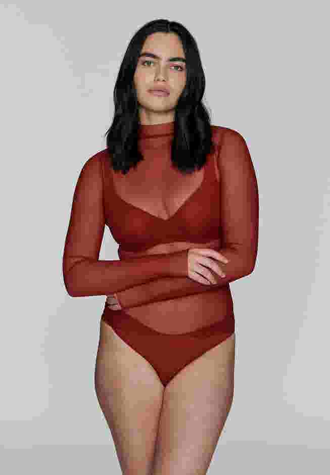 The Mockneck Top - Mesh image number 0
