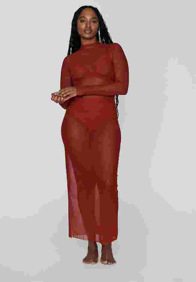 The Mockneck Dress - Mesh image number 0
