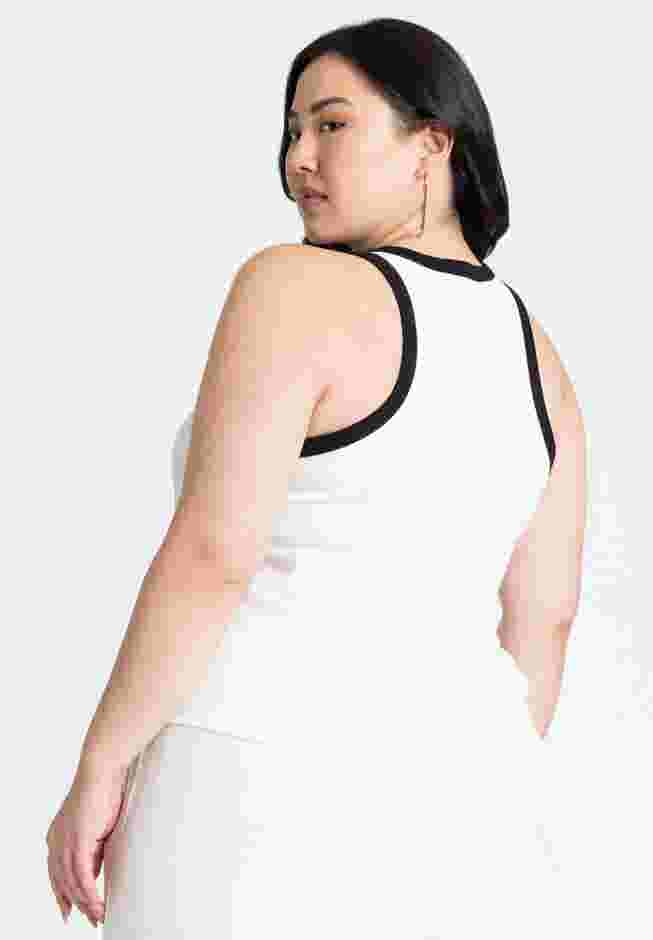 Contrast Racer Tank image number 1
