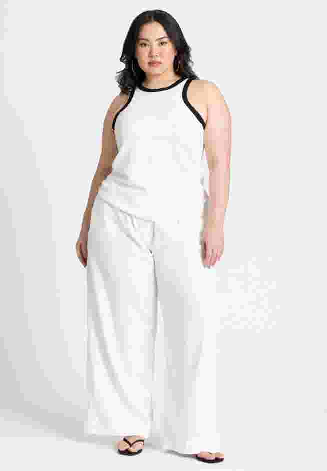 Contrast Racer Tank image number 2