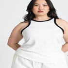 Contrast Racer Tank image number null