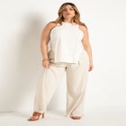 Scooped Hem Tank Top image number null