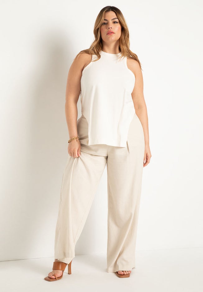 Scooped Hem Tank Top image number 2