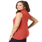 Fine Gauge Mockneck Sweater image number null