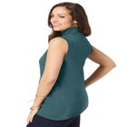 Fine Gauge Mockneck Sweater image number null