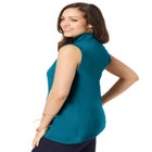 Fine Gauge Mockneck Sweater image number null