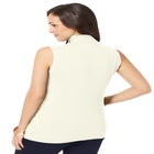 Fine Gauge Mockneck Sweater image number null