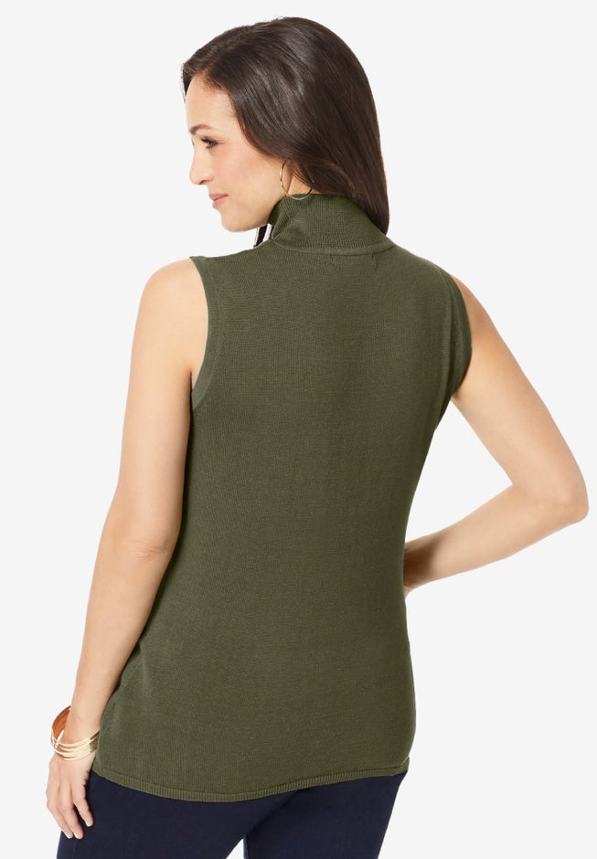 Fine Gauge Mockneck Sweater image number 1
