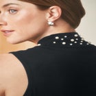 Fine Gauge Mockneck Sweater image number null