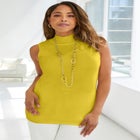 Fine Gauge Mockneck Sweater image number null