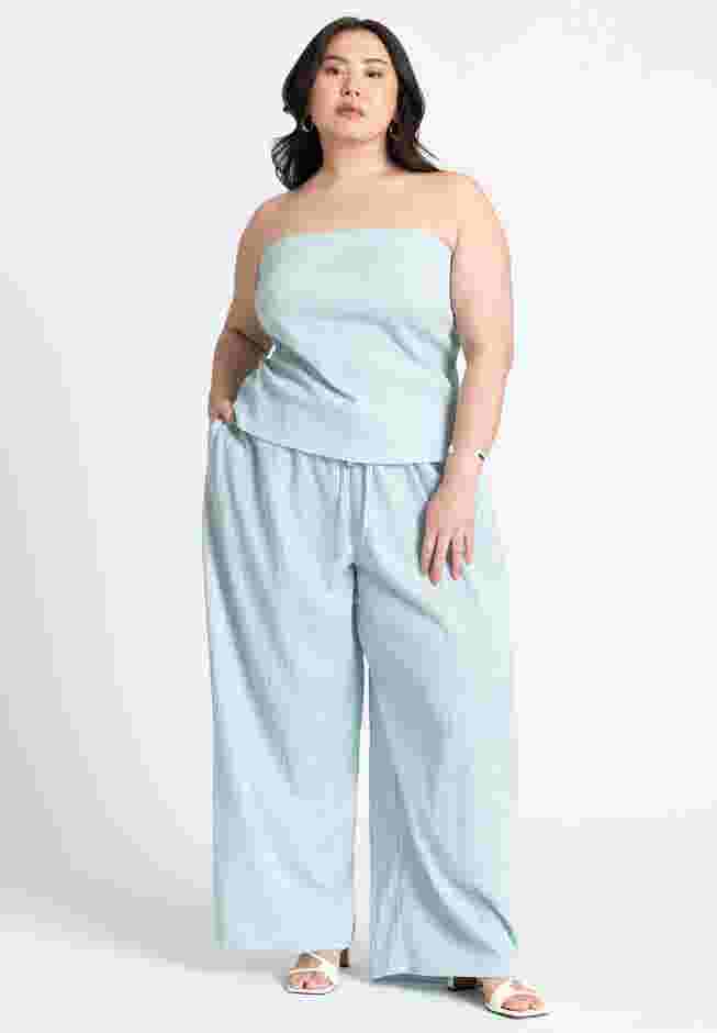Drawstring Waist Pull On Pant image number 1