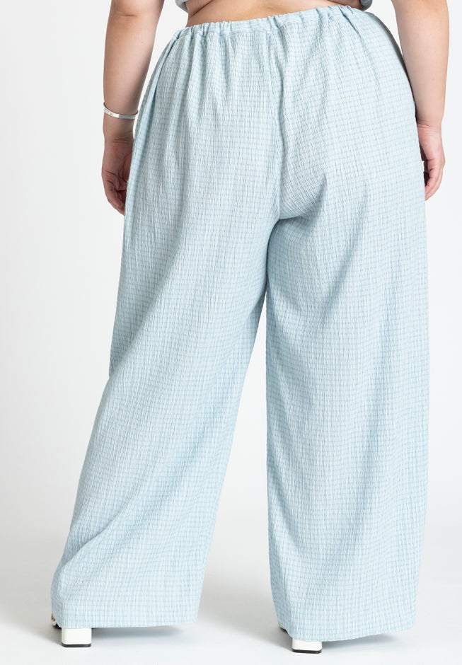 Drawstring Waist Pull On Pant image number null