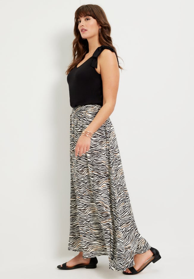 Georgette Ankle Skirt image number 2