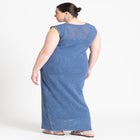 Shell Crochet Sweater Dress image number null