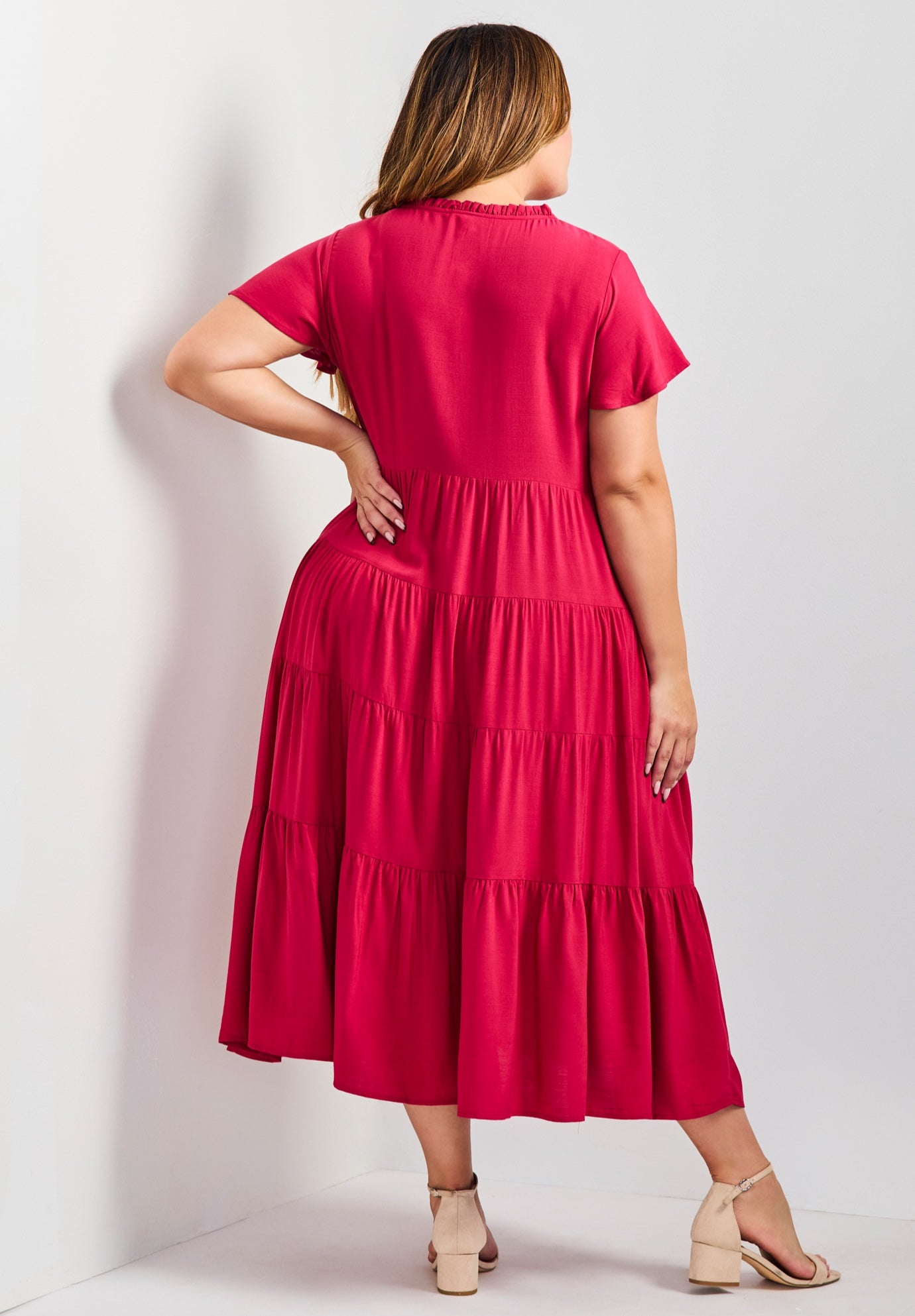 Lani Tiered Dress image number 1