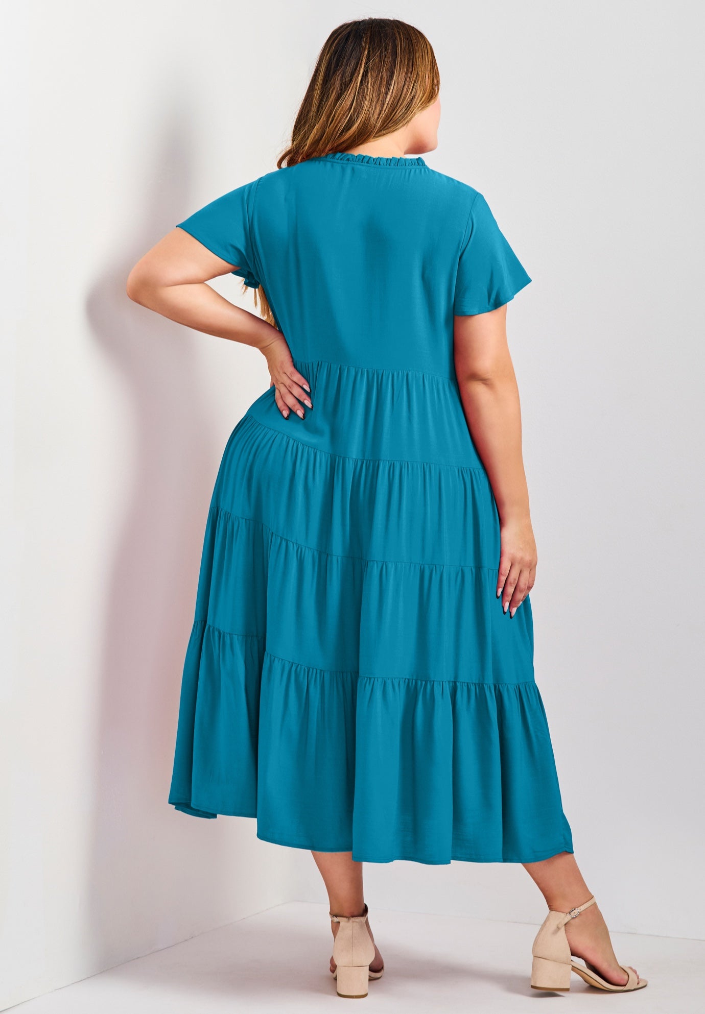 Lani Tiered Dress image number 1