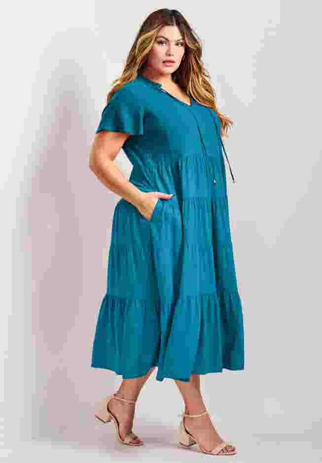 Lani Tiered Dress image number 2