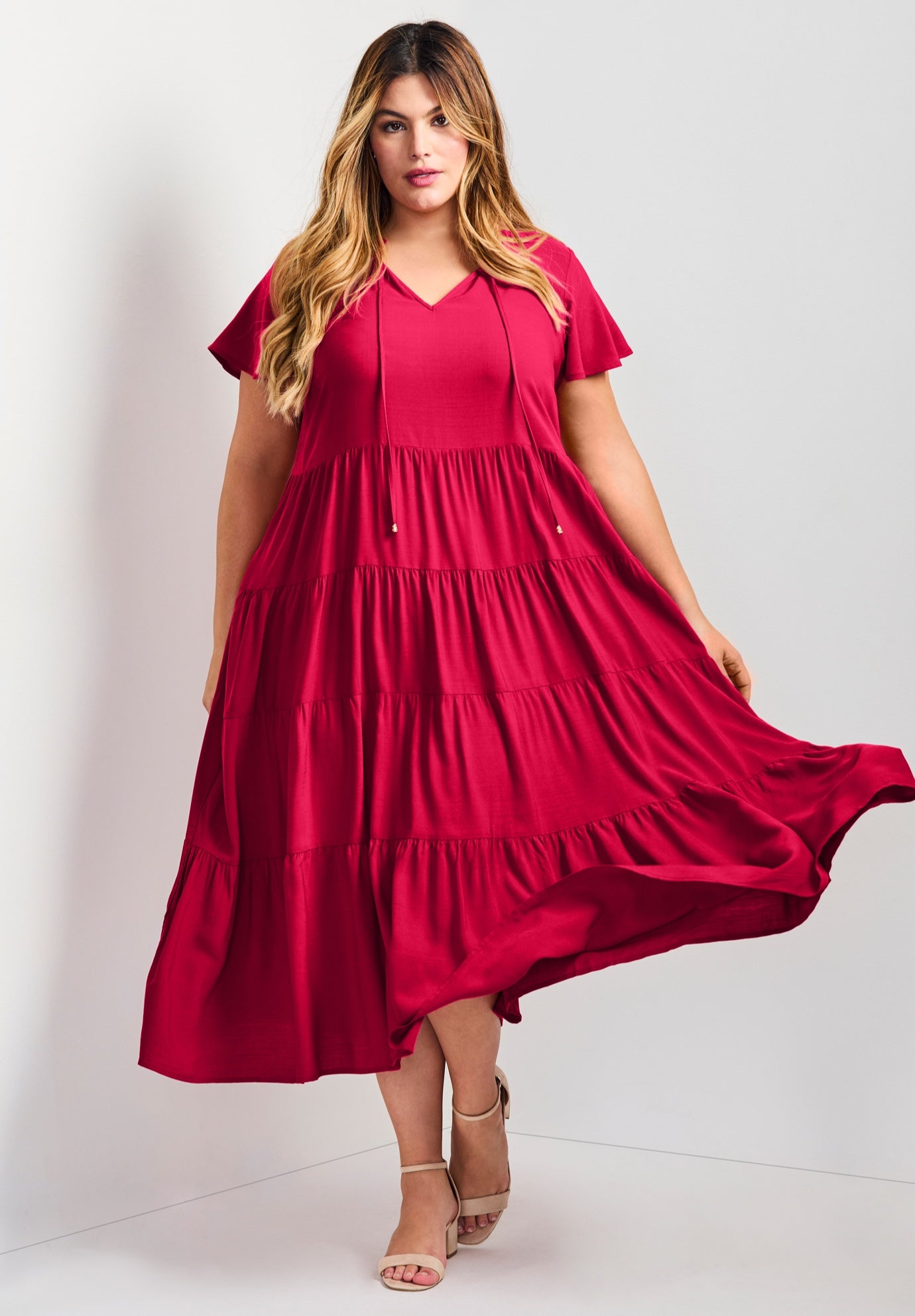 Lani Tiered Dress image number 0