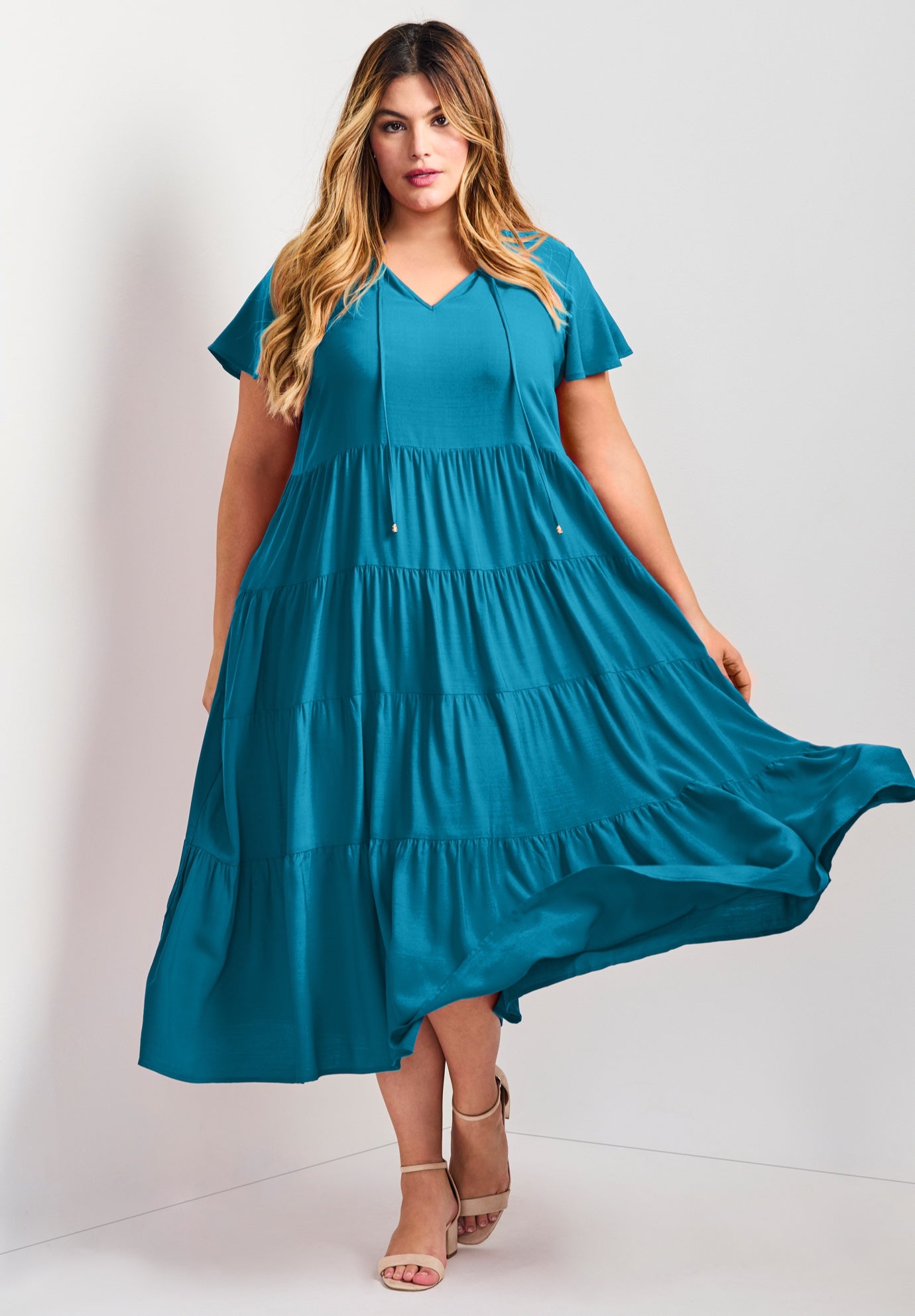 Lani Tiered Dress image number 0